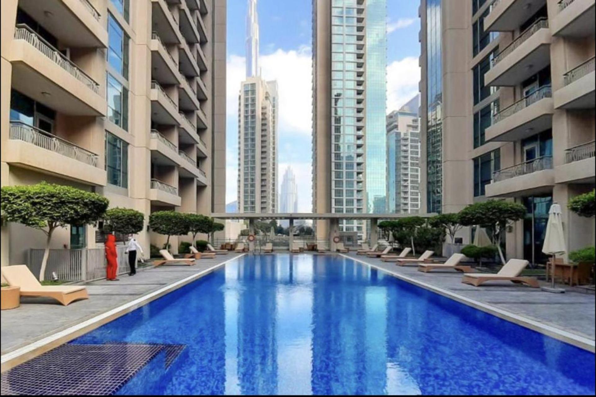 Boulevard 2 Br- Burj Khalifa-Dubai Mall- Pool-Gym Apartment Exterior photo